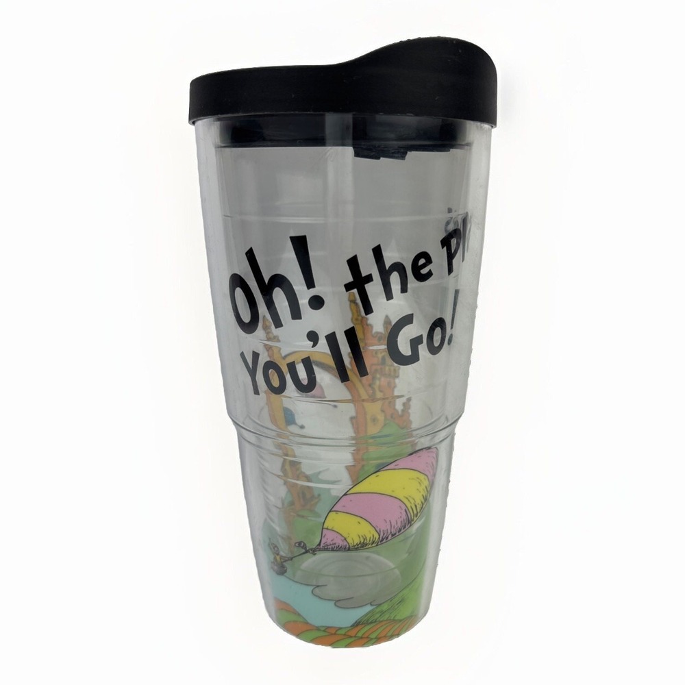 Tervis 24oz Double-Walled Tumbler Dr. Suess Oh the Places You'll‎ Go